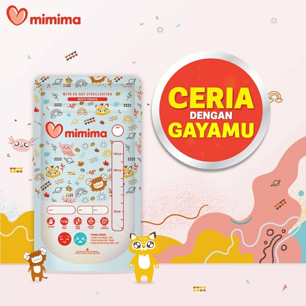 Mimima Kantong Asi 30pcs 120ml