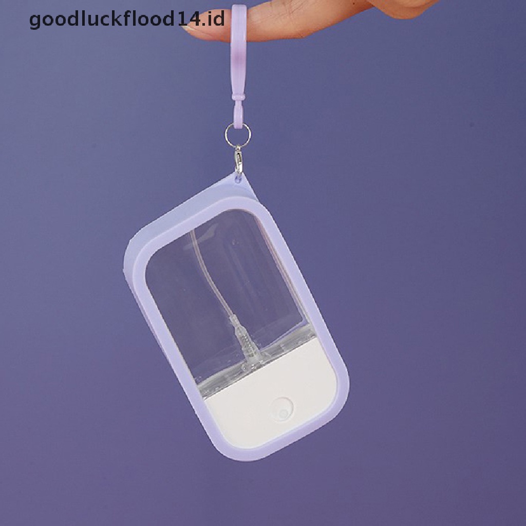 [OOID] Card Spray Bottle With Silicone Sleeve Separate Bottle Reusable Hand Sanitizer ID