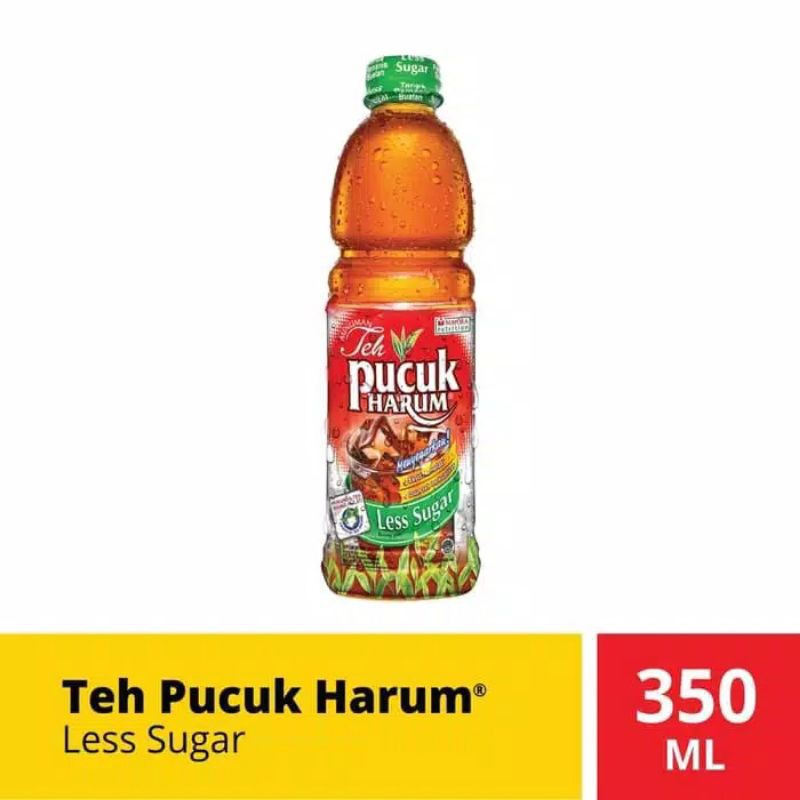

Teh Pucuk Harum Less Sugar 350 ml