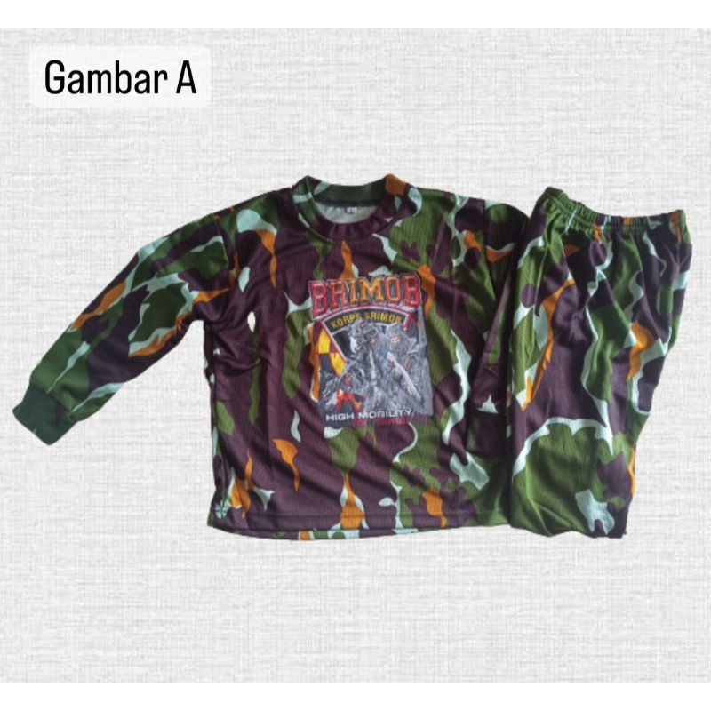 Baju Training Brimob Anak