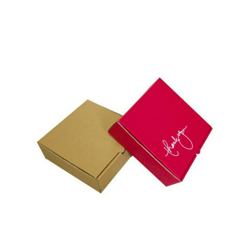 

Box 18x18x7cm Kardus/Karton polos/Box Gamis/Box Hijab/Packing