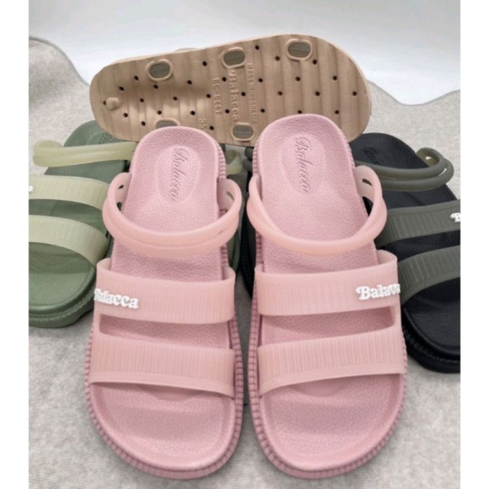 Sandal Wanita Bahan Karet Ukuran30-40 - 048t-048L