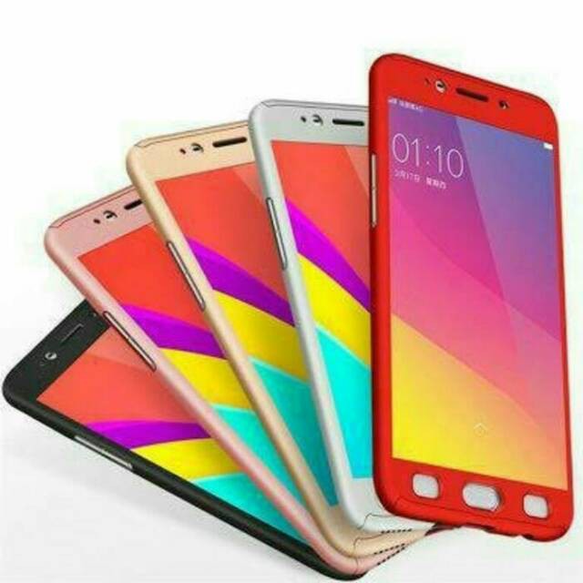 Cuci Guadng Oppo A71 Case Ipaky 360 Slim Hard Full Body Protection free Tempered Glass