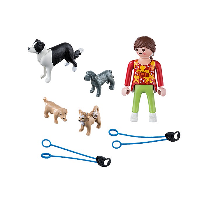 playmobil border collie family