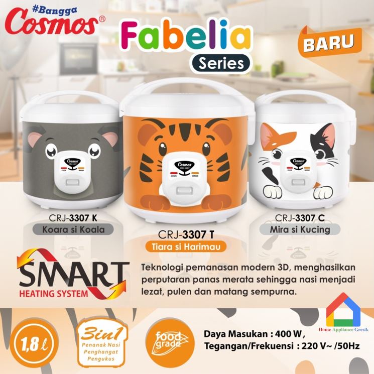 Magic Com Cosmos CRJ 3307 / Rice Cooker Cosmos CRJ3307