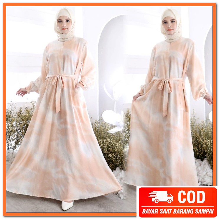 Baju Gamis Wanita Syar'I Muslim Dewasa Gamis Wanita Sultan Modis  UL346 [Maxi Disty Ni]Maxi Wanita