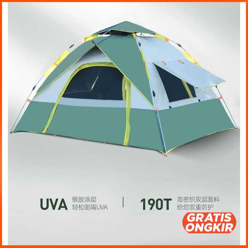 Tenda Kemah Camping Outdoor Adventure 1-2 Orang - X50