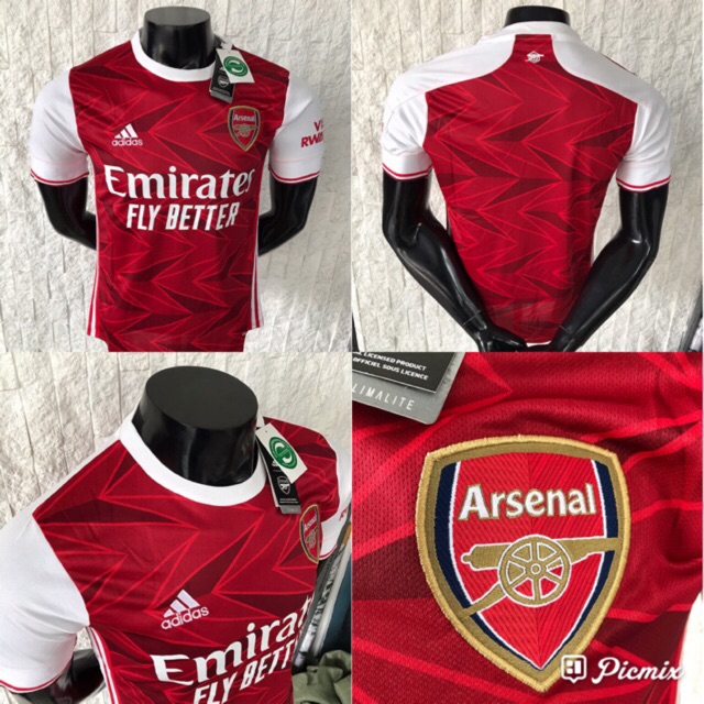 JERSEY BOLA GRADE ORI ARSENAL HOME NEW 2021 | Shopee Indonesia