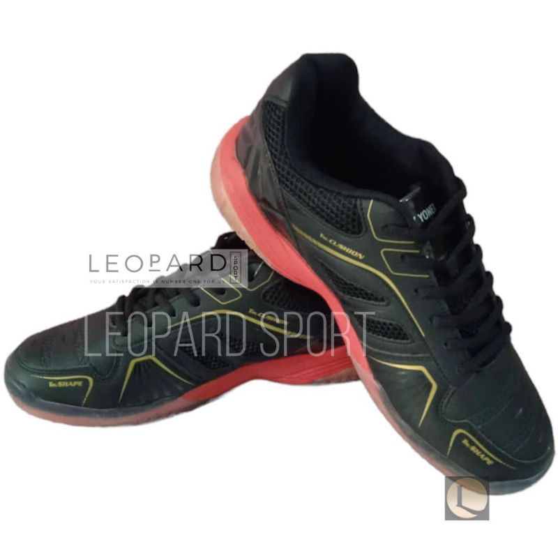 Sepatu Badminton Yonex Akayu Super -4 Black/Bright Red / Sepatu Yonex Original
