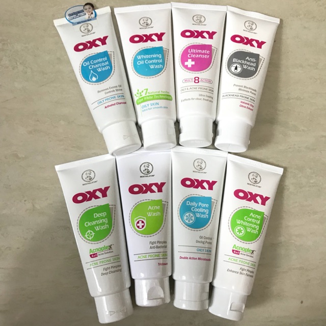 oxy facial cleanser