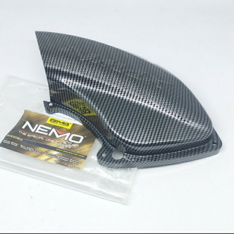 Cover Tutup Filter Carbon Yamaha Nmax 2015 - 2019