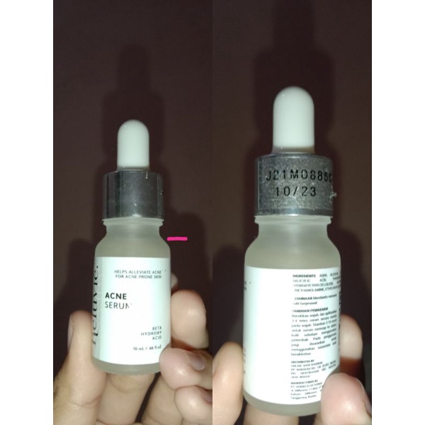 preloved reluvie acne serum