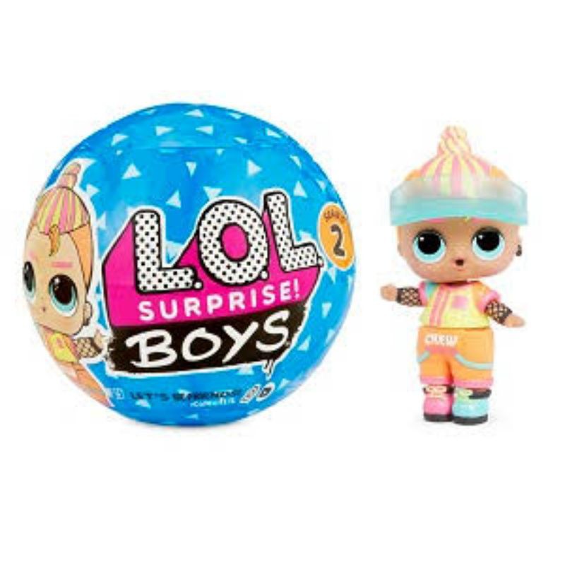 ORI original LOL L.O.L surprise surprise boys series 2 underwrap mainan anak kapsul boneka doll