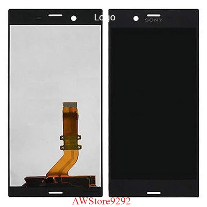 LCD TS Touchscreen Fullset SONY XPERIA XZ F8332 ORI BLACK