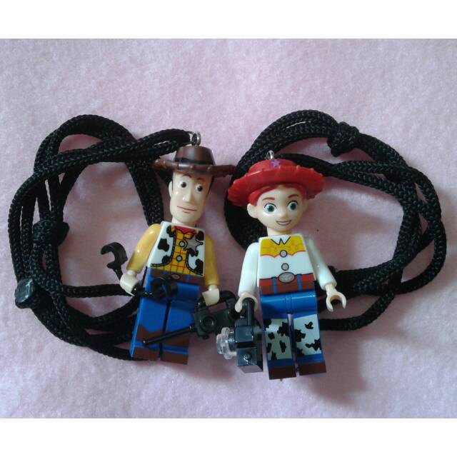 Gelang Lego Couple Toy Story (Jessie - Woody) | Shopee