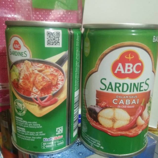 

Sarden ikan ABC 155 gr