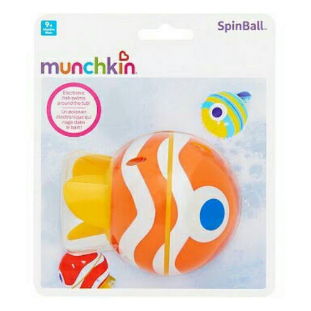 Munchkin spin ball bath toys