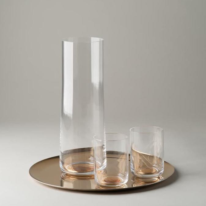 

Colour Glass Gold Dot Cerafe by HAY Design Denmark