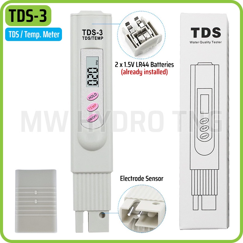 Paket PH Meter + TDS Meter