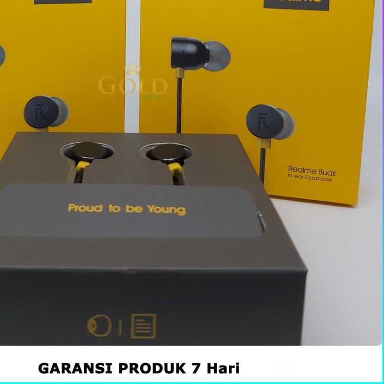✱ Headset earphone handfree realme original 100%/headset realme buds magnet original ▲