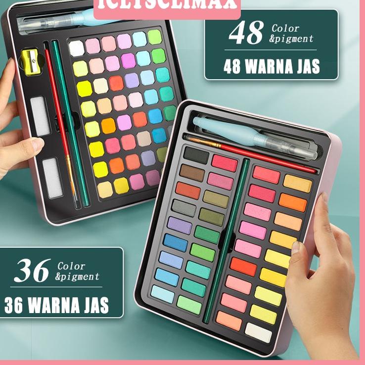 

Harga Murah.. icltsclimax Water Color 36/48- Alat Cat Air Set (Termasuk Kuas dan Kertas Gambaran)Barang spot