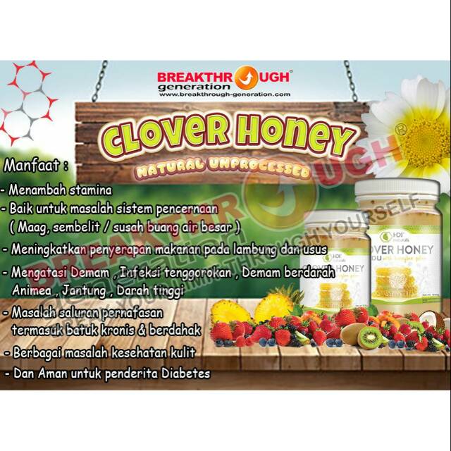 

Clover Honey (Madu)