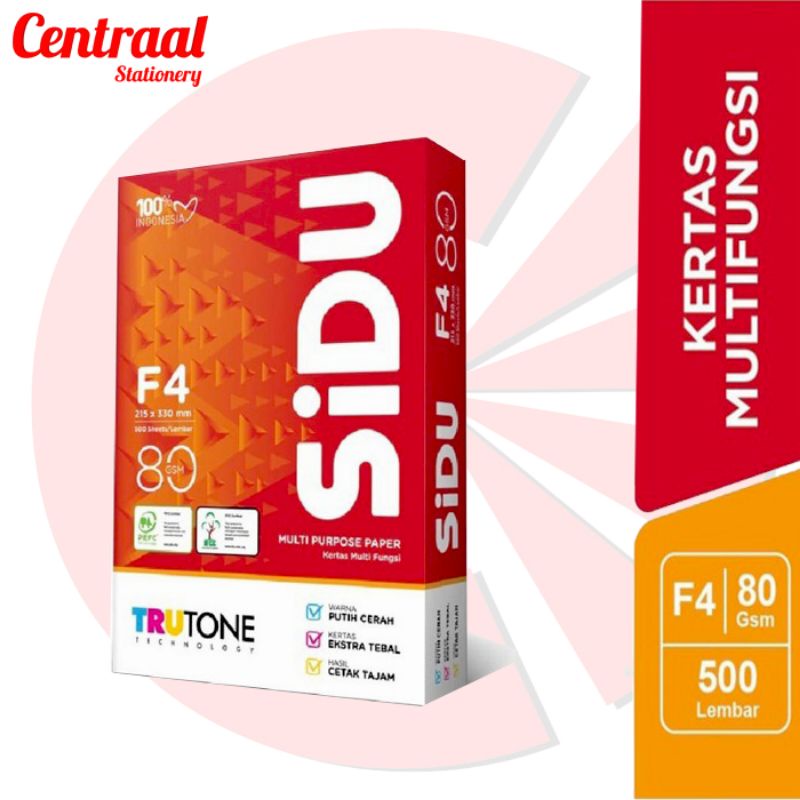 

Kertas HVS SIDU F4 80