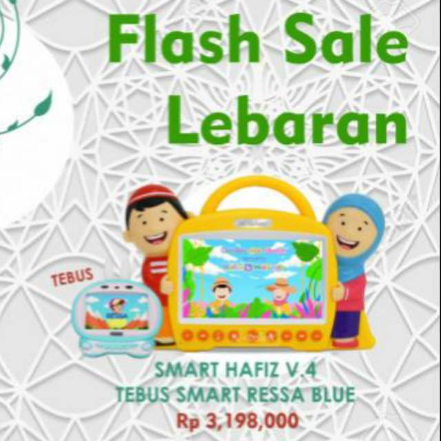 Promo Lebaran Smart Hafiz Tebus Smart Ressa | Smart Hafiz Versi 4 | Smart Ressa Blue