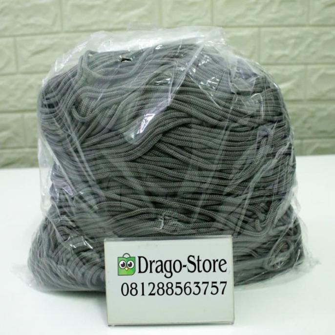 

✨BISA COD✨ Tali Kur talikur 2b 3mm / Tali Kur 2 benang 3mm - Abu Tua(803)