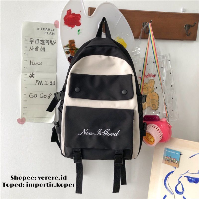 Joshee tas ransel wanita Backpack wanita Backpack pria tas sekolah Tas
