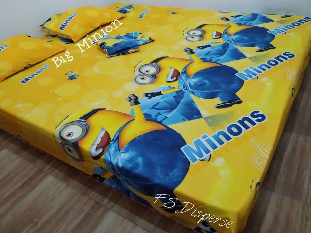 Sprei Motif Ijo Emboss