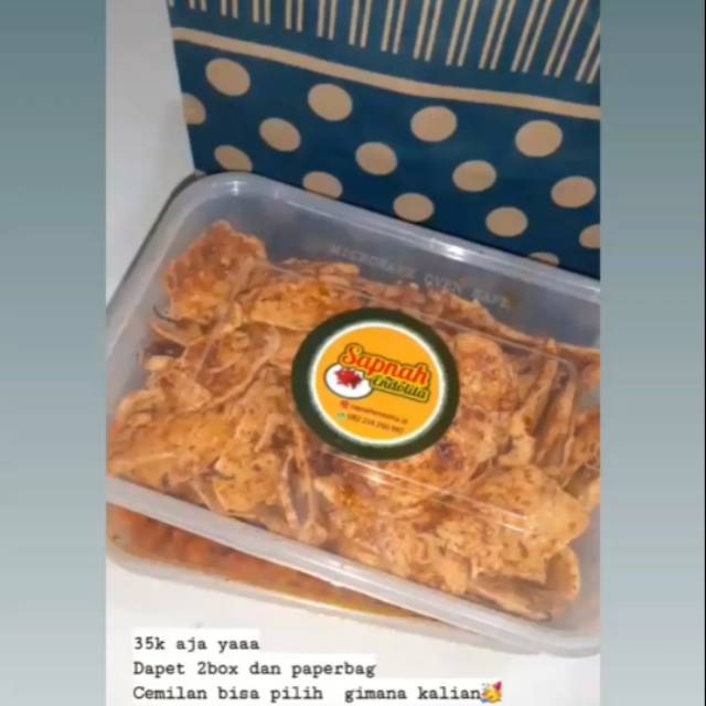 

Paket ekonomis manis 3box