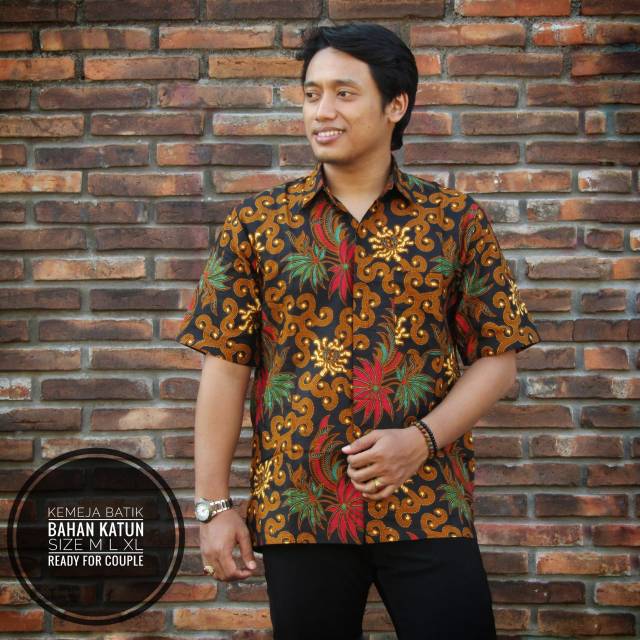 Hem Batik Pria Murah Motif Ukel