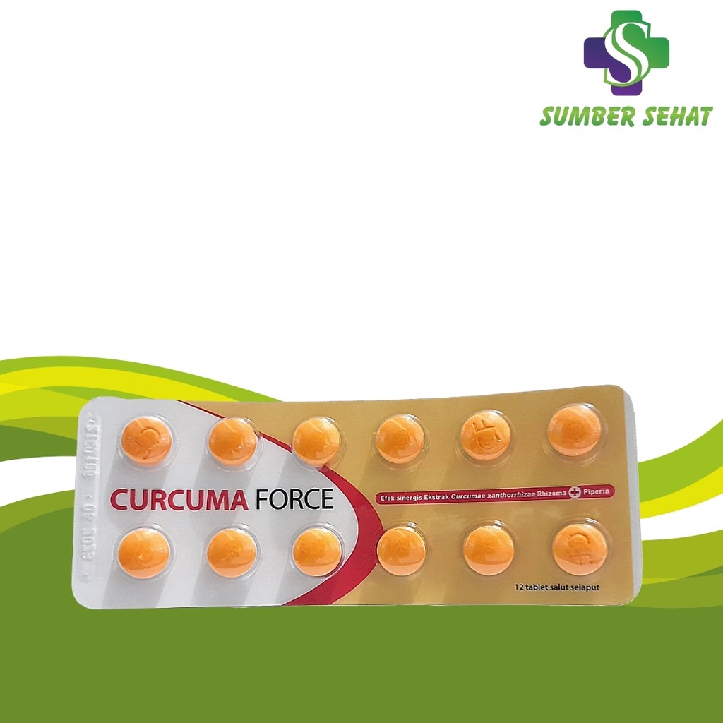 CURCUMA FORCE STRIP 12 TABLET