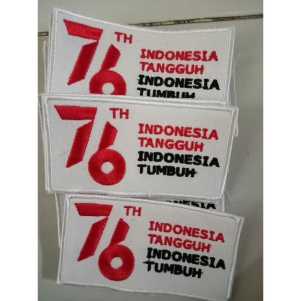 logo HUT RI 76th#bed76