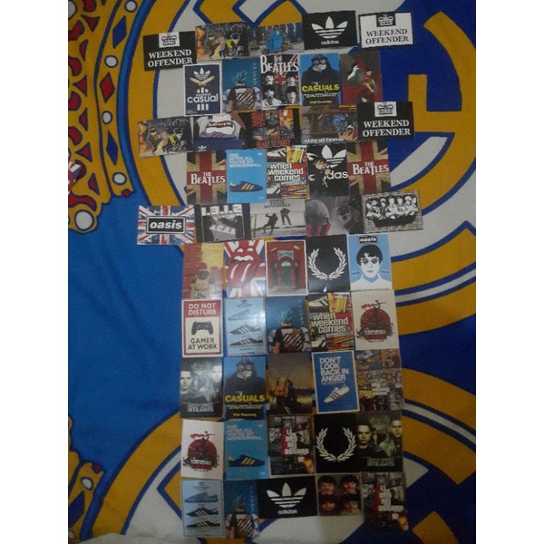 

stiker 50 pcs casualll