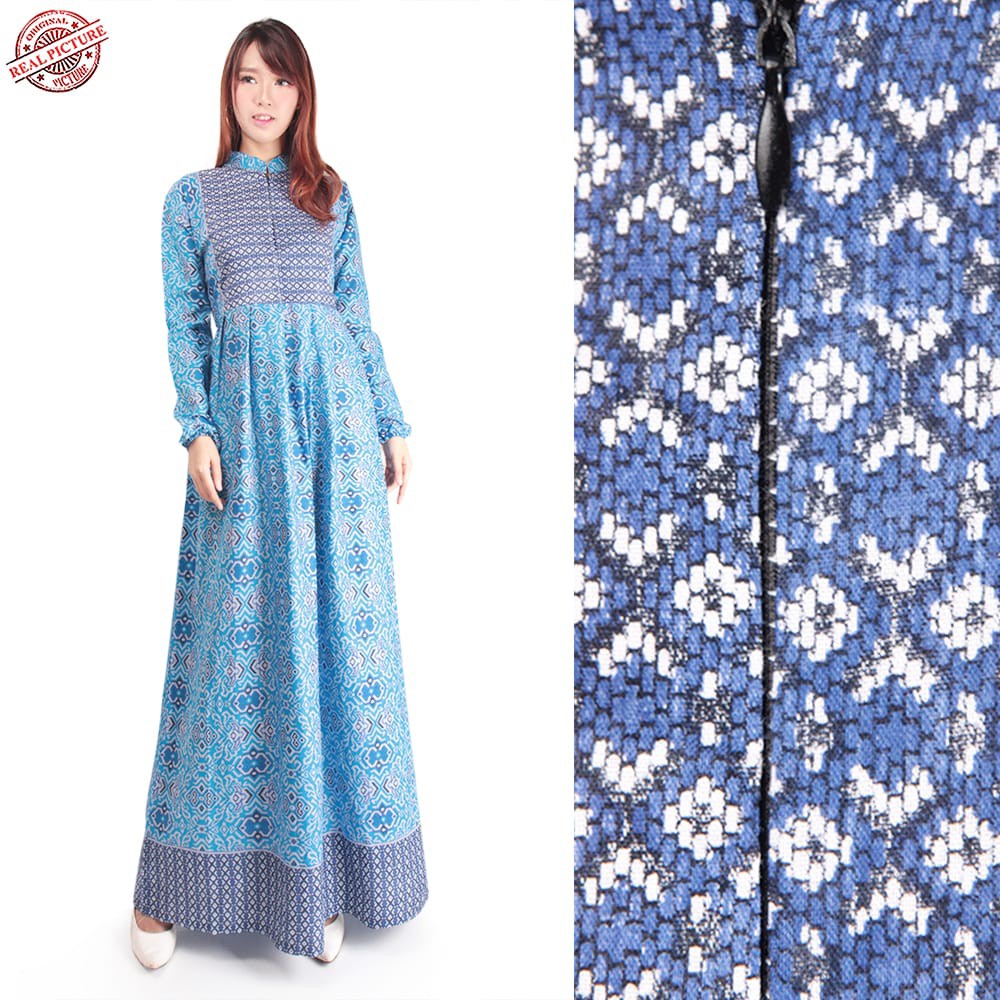 SB Collection Dress Maxi Juliana Longdress Gamis Terusan Batik Wanita