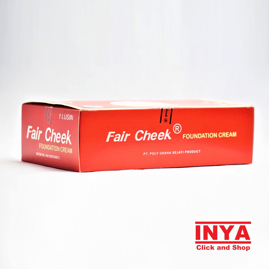 FAIR CHEEK Foundation Cream BOX 12x15gr - Krim Muka