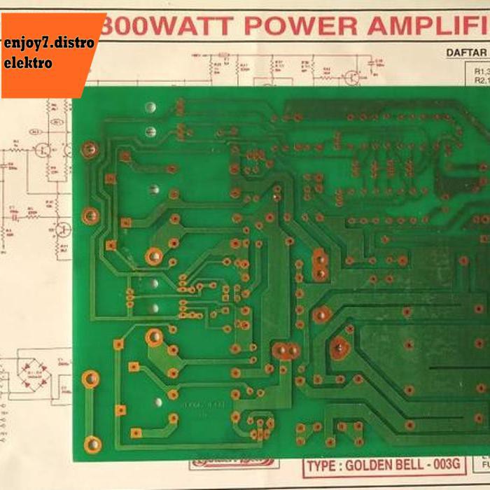Pcb Power Amplifier Mono Raksasa Gb 003 Fiber Bishele88 Segera Dapatkan
