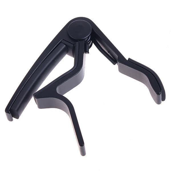 Capo Gitar Ukulele Aluminium - Black