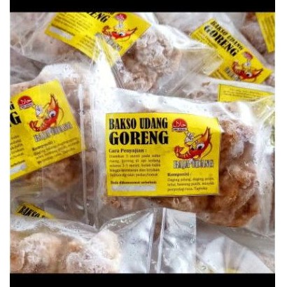 

Bakso Udang Goreng 1 pack isi 5
