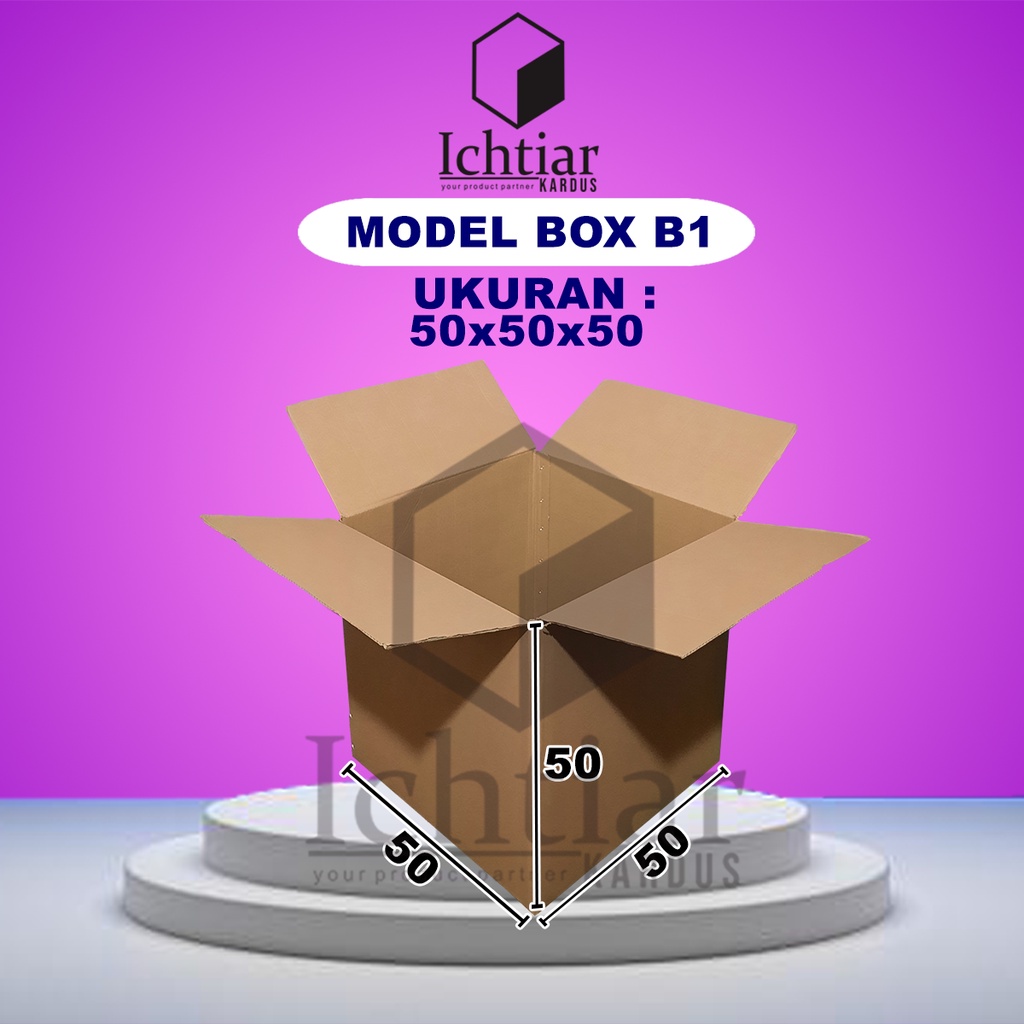 

Karton / Kardus / Box Packing Ukuran 50x50x50 Cm