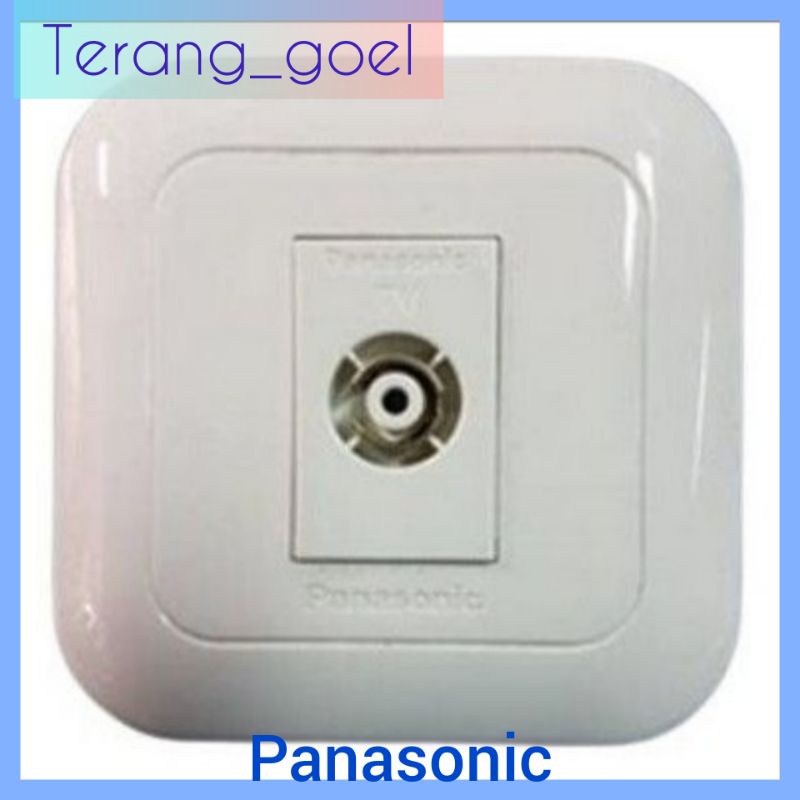 Socket Tv Panasonic / Saklar Tv Panasonic / Stop Tv Panasonic / Modul Tv Panasonic WEJ 2501