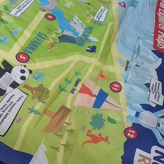 Alat Makan Sendok Garpu Sumpit Wheat Straw Set Box