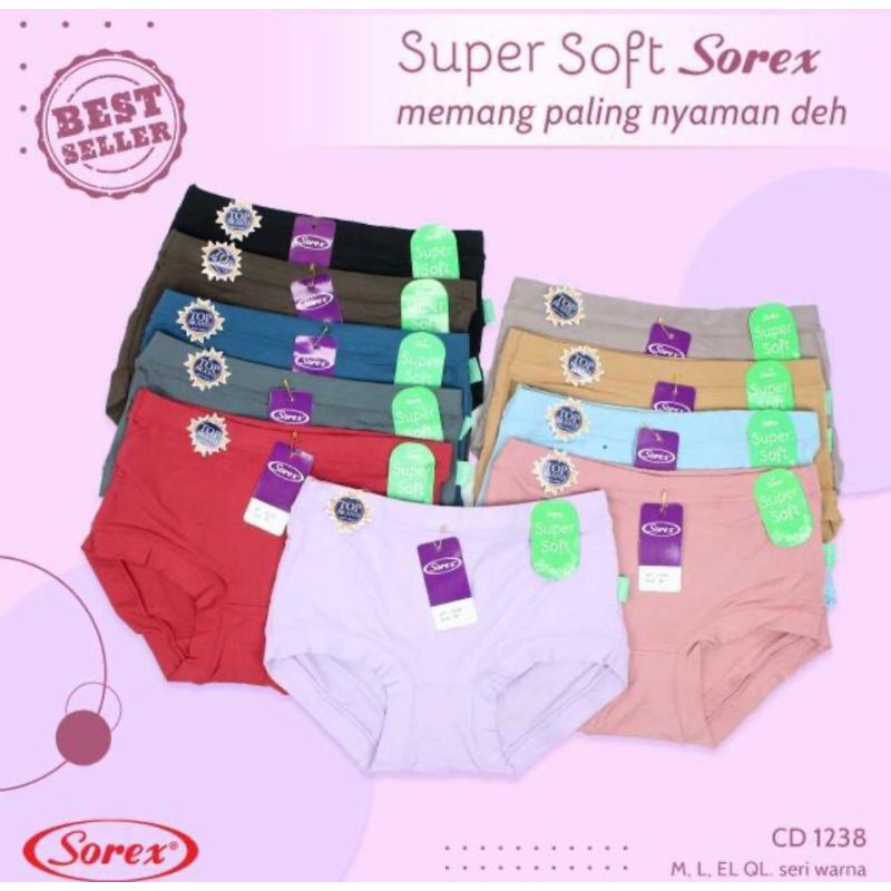 Celana Dalam Sorex 1238  | Cd sorex 1238 | Celana Dalam Wanita Sorex |