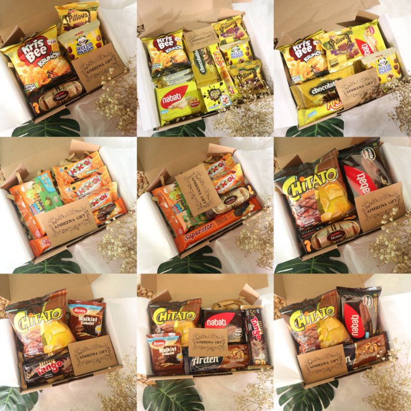 

Snack Box Part 6 / Snack Box Termurah / Hampers Snack / Kado unik / Kado Murah