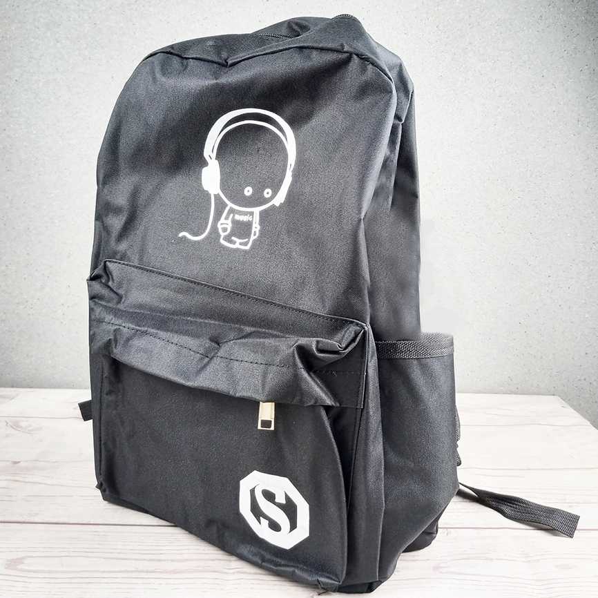 Tas Ransel Oxford Glow in The Dark