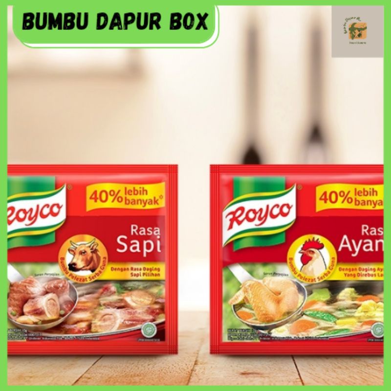 

Royko Renceng Bumbu Kaldu Ayam Sapi / Bumbu Dapur Instan