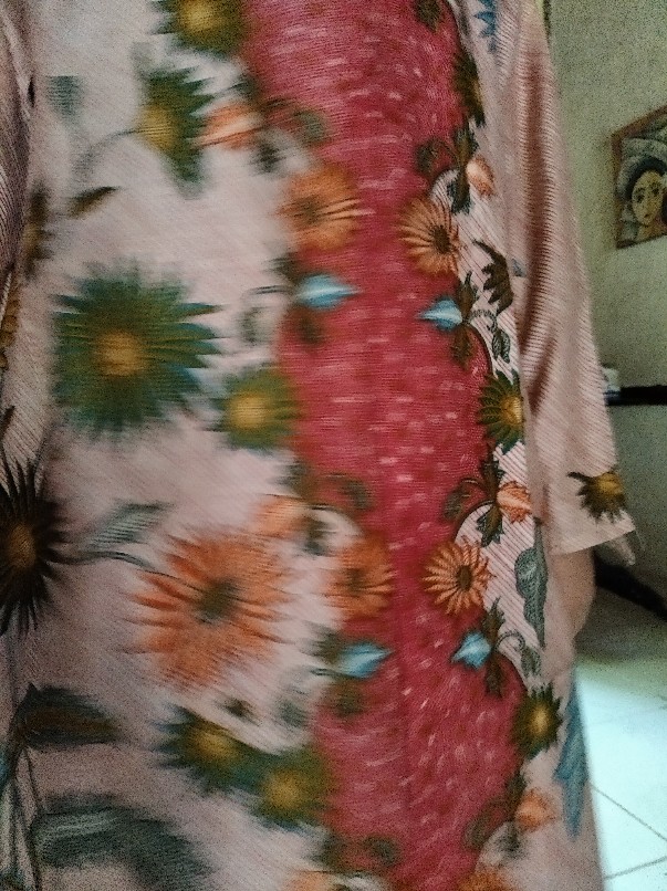 Promo 7.7  Tunik Batik M L Xl Xxl