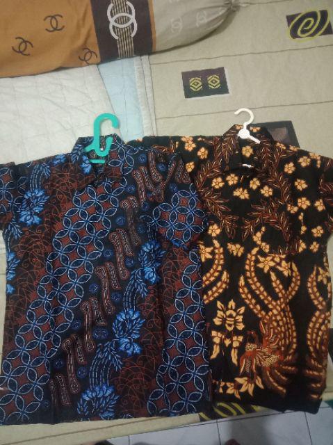 New Arrival Distro Batik Pria Bordir Sogan Hrb026